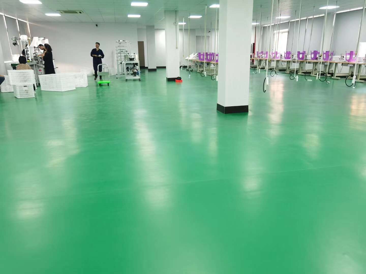 車(chē)間pvc卷材地板愈發(fā)受到工廠青睞【騰方PVC地板】